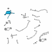 OEM Cadillac Reservoir Diagram - 84023872