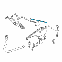 OEM 2009 BMW M3 SET OF WIPER BLADES Diagram - 61-61-2-468-941