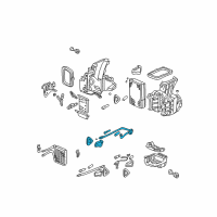 OEM 2004 Honda Odyssey Pipe Assy. A Diagram - 80222-S0X-A51