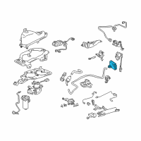 OEM 2008 Lexus RX350 Computer, Suspension Control Diagram - 89293-48024