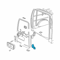 OEM 1996 Chevrolet Express 1500 Lower Hinge Diagram - 15994458