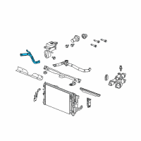 OEM Dodge Caliber Hose-Radiator Outlet Diagram - 5058489AF