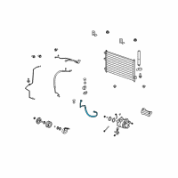 OEM 2010 Acura RDX Hose, Discharge Diagram - 80316-STK-A01