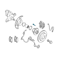 OEM Infiniti Bolt-Hub Diagram - 40222-4P000