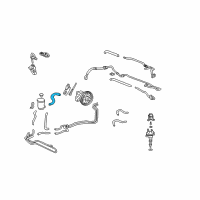 OEM 2001 Honda Accord Tube, Suction Diagram - 53731-S87-A00