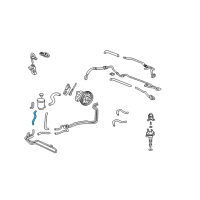 OEM Acura TL Hose, Oil Tank Diagram - 53733-S0K-A02