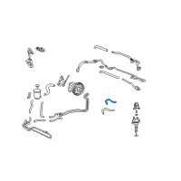 OEM Acura TL Tube, Speed Sensor Outlet Diagram - 53797-S0K-A01