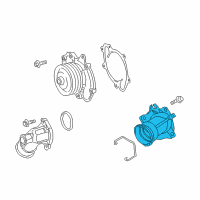 OEM 2007 Dodge Sprinter 2500 THERMOSTA Diagram - 68014045AB