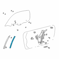 OEM 1998 Toyota Supra Run Channel Diagram - 68141-14100