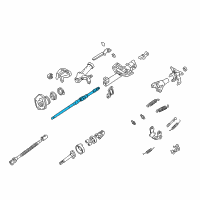 OEM 1999 Toyota Land Cruiser Main Shaft Diagram - 45210-60091