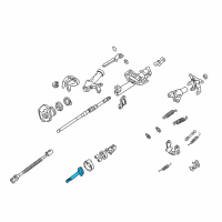 OEM 1999 Toyota Land Cruiser Intermed Shaft Diagram - 45202-60100