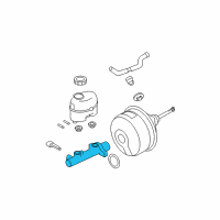 OEM 2008 Lincoln Mark LT Master Cylinder Diagram - 7L3Z-2140-A