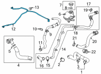 OEM 2021 Chevrolet Trailblazer Air Hose Diagram - 42737680