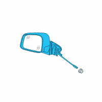 OEM 2015 Dodge Durango Outside Rearview Mirror Diagram - 68237575AF