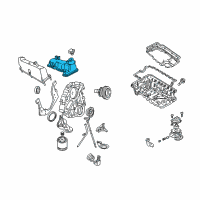 OEM Ford Explorer Sport Trac Valve Cover Diagram - F77Z-6582-AE