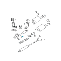 OEM Nissan Maxima Mounting Assy-Exhaust Diagram - 20611-8J000