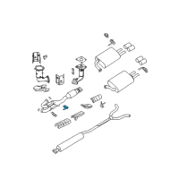 OEM 2008 Nissan Maxima Mounting Assy-Exhaust Diagram - 20611-8J000