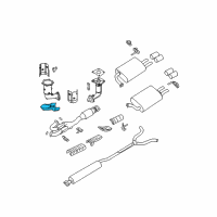 OEM 2006 Nissan Quest Lower Shelter Diagram - 20853-8Y100