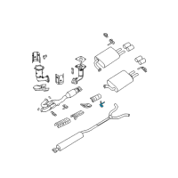 OEM Nissan Maxima Insulator-Exhaust Mounting Diagram - 20621-8J000