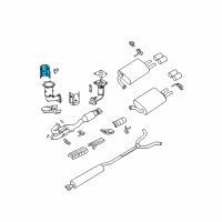 OEM 2006 Nissan Quest Lower Shelter Diagram - 20853-7Y010