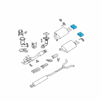 OEM 2005 Nissan Maxima Diffuser Assy-Exhaust Diagram - 20080-2U510