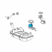 OEM 1999 Ford Mustang Gauge Unit Diagram - XR3Z-9275-AA