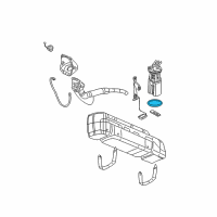 OEM Chevrolet Silverado 1500 HD Classic Module Seal Diagram - 15034832