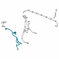 OEM 2016 GMC Sierra 1500 CABLE ASM-BAT NEG Diagram - 84634113