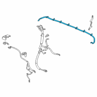 OEM Chevrolet Silverado 2500 HD Positive Cable Diagram - 23119639