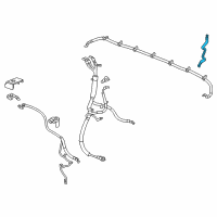 OEM 2018 Chevrolet Silverado 1500 Ground Cable Diagram - 23164924