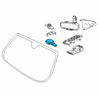 OEM 2016 Jeep Cherokee Sensor-Rain Diagram - 56046503AA