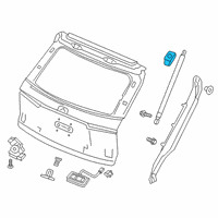 OEM Honda Passport BRACKET R Diagram - 74824-TGS-A00