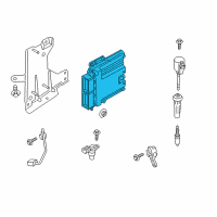 OEM 2013 Ford Fusion PCM Diagram - DP5Z-12A650-RH