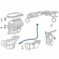 OEM Dodge Challenger Hose-Make Up Air Diagram - 5184805AE