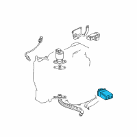 OEM 1993 Cadillac Eldorado Canister Asm, Evap Emission Diagram - 17113335