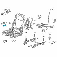 OEM 2017 Acura TLX Switch, Passenger Side St (Light Jewel Gray) Diagram - 81250-SDD-U71YA