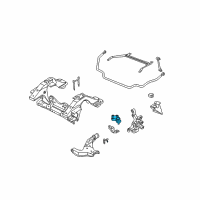 OEM 2004 Nissan Pathfinder Joint Assembly-Ball, Lower Diagram - 40160-0W000