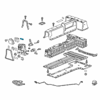 OEM 2011 Chevrolet Volt Fuse, 15 A Diagram - 22925595