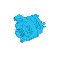 OEM BMW 325xi Exchange Alternator Diagram - 12-31-7-525-376