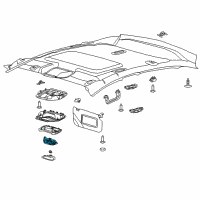 OEM 2017 Ford Escape Sunroof Switch Diagram - BM5Z-15B691-L