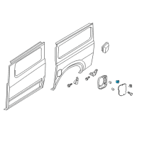 OEM 2020 Nissan NV3500 Spring-Fuel Filler Diagram - 78836-1PA0A