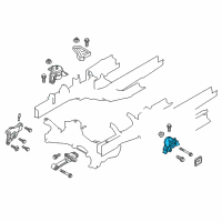 OEM 2018 Kia Sorento Bracket Assembly-Transmission Diagram - 21830C5100