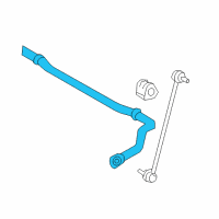 OEM 2015 Toyota RAV4 Stabilizer Bar Diagram - 48811-0R011