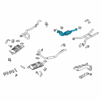 OEM Ford Crown Victoria Converter Diagram - AW1Z-5E212-B