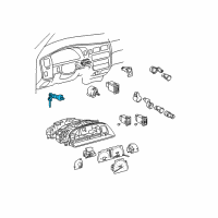 OEM 2001 Toyota Tacoma Cut-Off Switch Diagram - 69006-35012