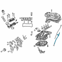 OEM Ram ProMaster 3500 Tube-Engine Oil Indicator Diagram - 68160278AC