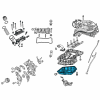 OEM 2017 Ram ProMaster 2500 Pan-Engine Oil Diagram - 5184404AG