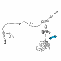 OEM 2021 Toyota C-HR Shift Indicator Diagram - 35978-F4010