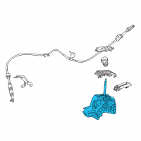 OEM 2021 Toyota RAV4 Shifter Diagram - 33560-0R060