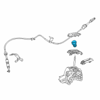 OEM 2019 Toyota C-HR Shift Knob Diagram - 33504-10071-C2